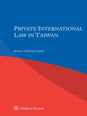 cover image of Private International Law in Taiwan